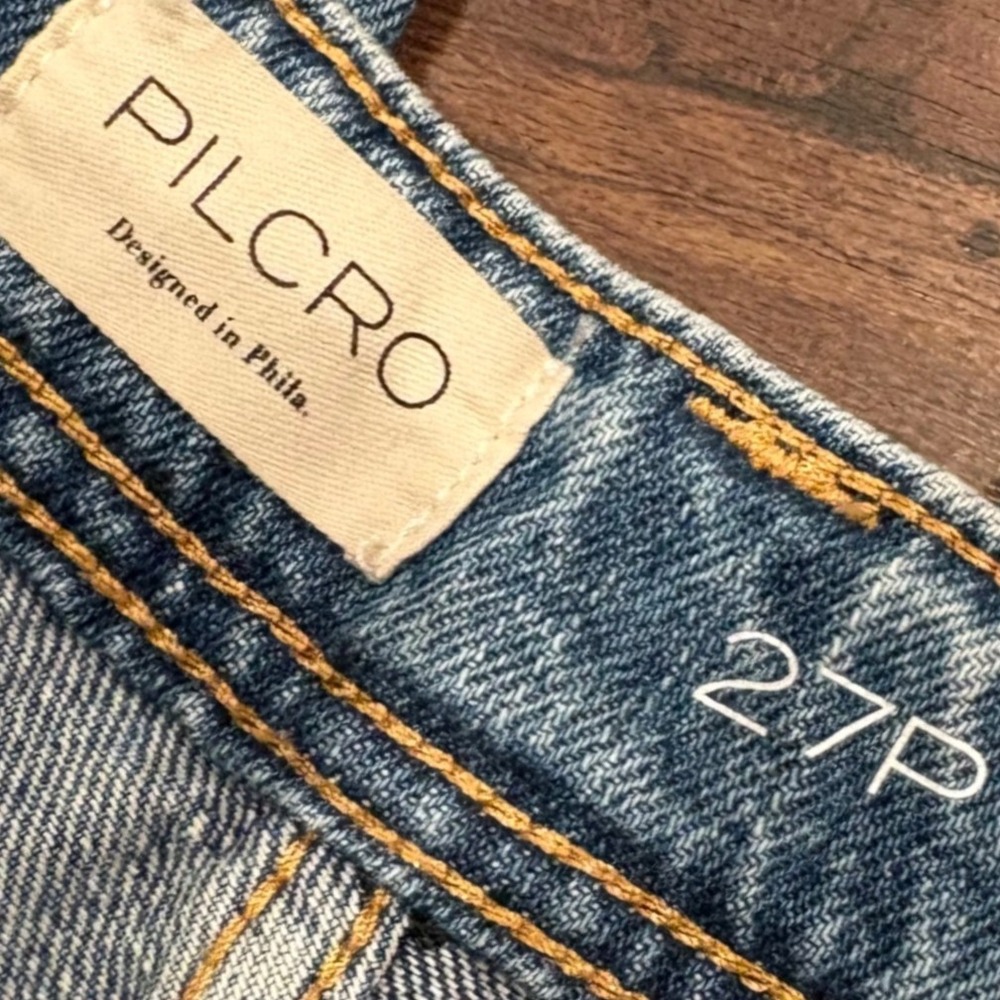 Pilcro NWOT Kenny High Rise Tapered Barrel Leg Jeans 27P Anthropologie Everyday - Picture 8 of 13
